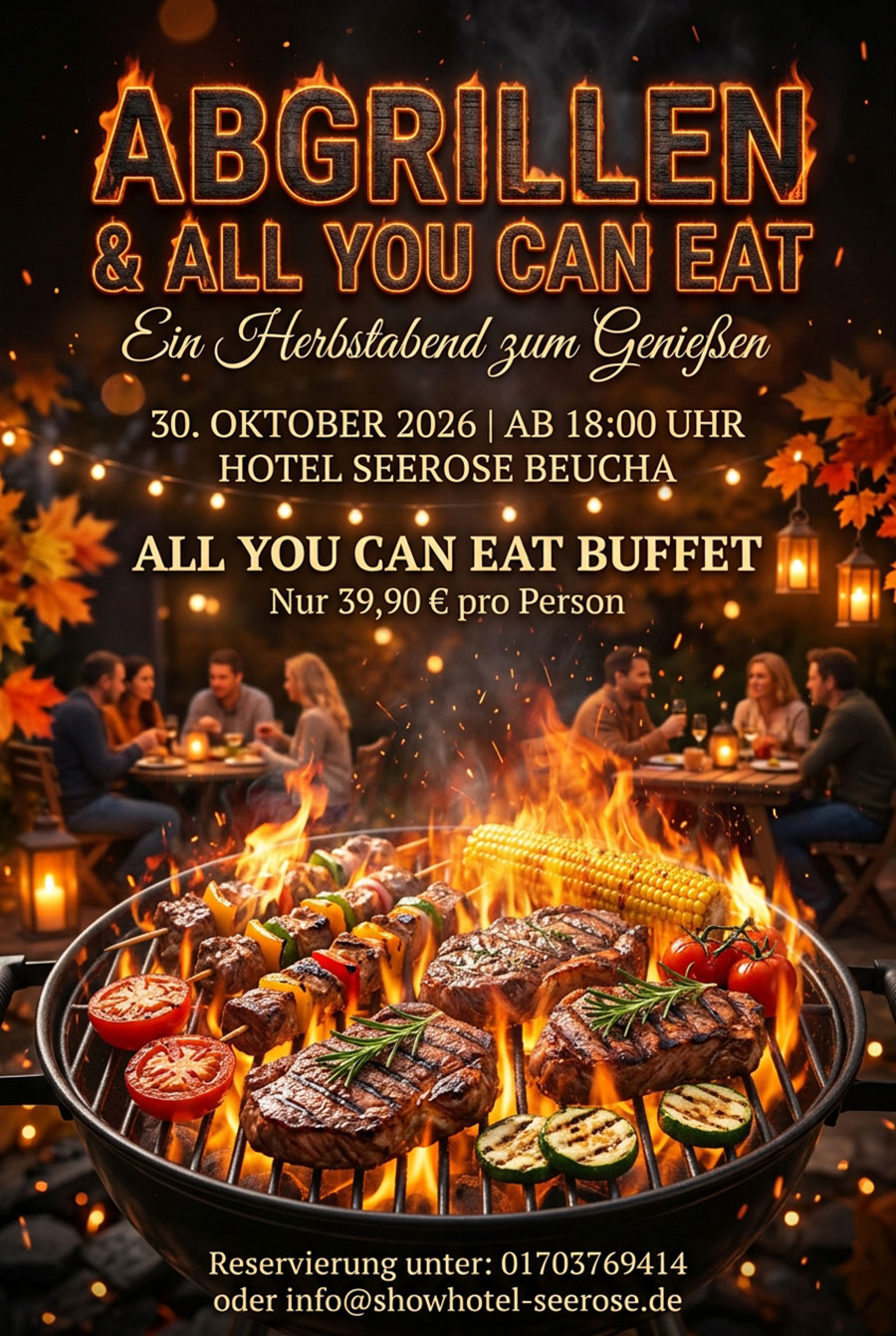 Abgrillen & All You Can Eat– Ein Herbstabend zum Genießen